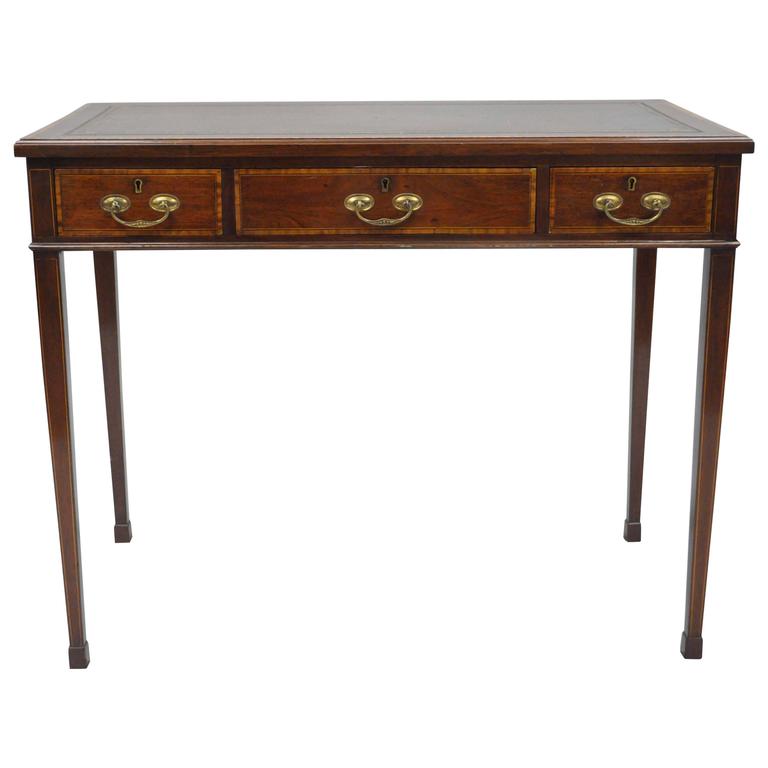 George III–style writing desk, early to mid 1900s