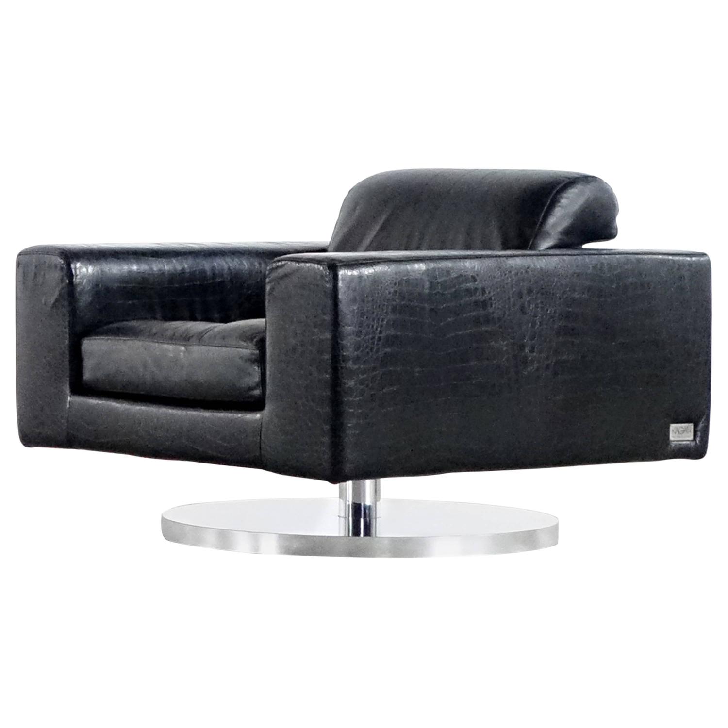 Vladimir Kagan swivel lounge chair, 1969