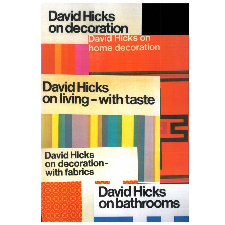 David Hicks first-edition books, 1965–75