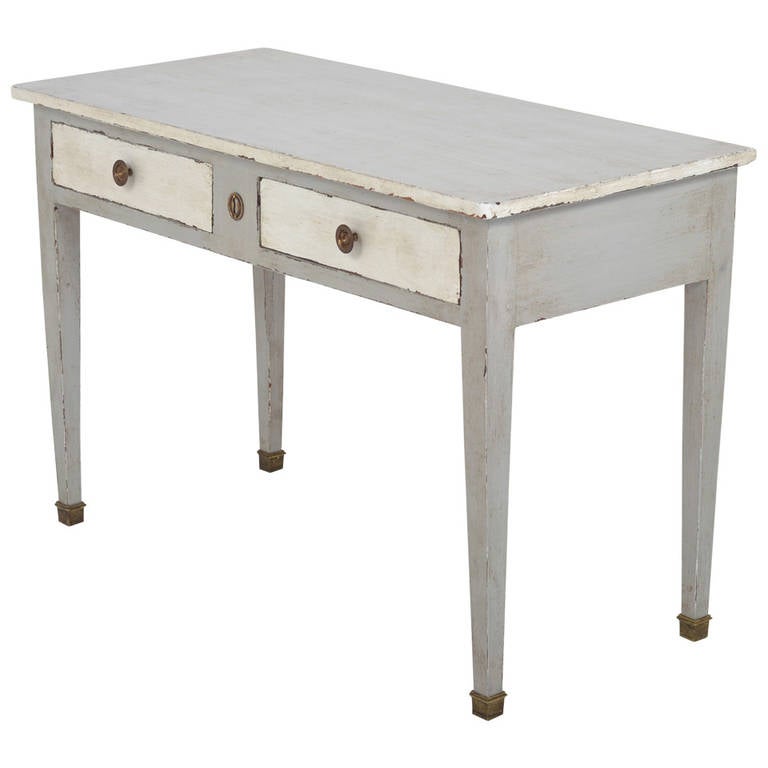 painted writing desk painted writing desk