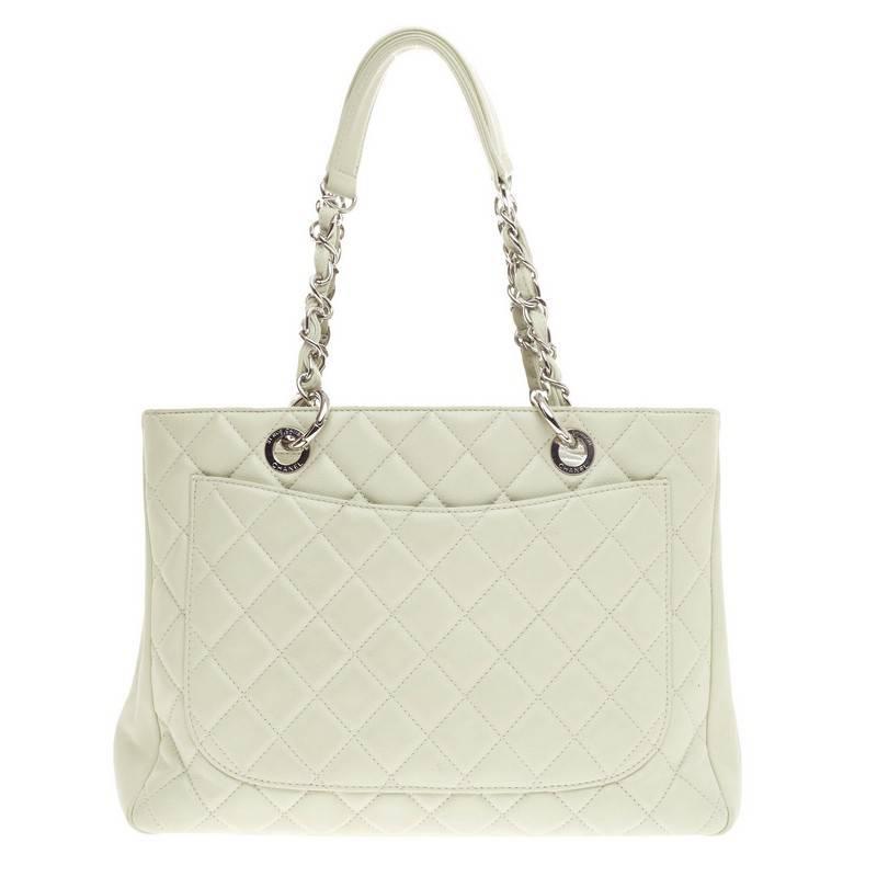 Chanel caviar grand shopping tote black new Chanel caviar grand shopping tote
