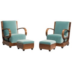 Art Deco Armchairs