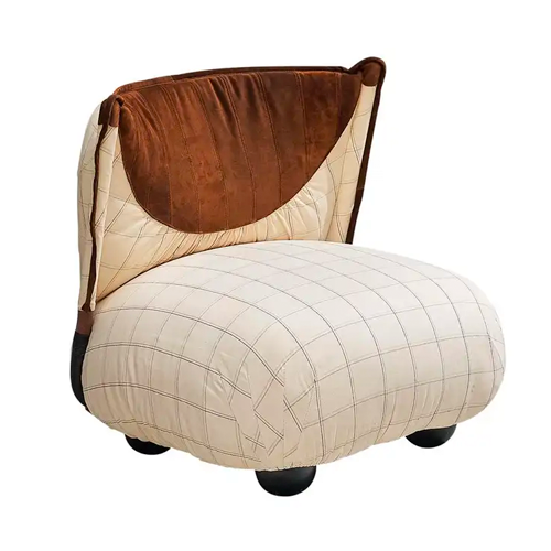 Alessandro Becchi for Giovannetti Pair of Le Bugie Lounge Chairs, 1970s