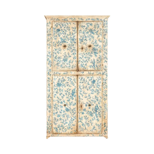 Italian Painted Pine Cupboard, ca.1850