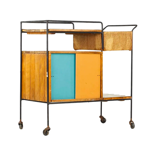 Arthur Umanoff for Raymor Bar Cart, 1970s