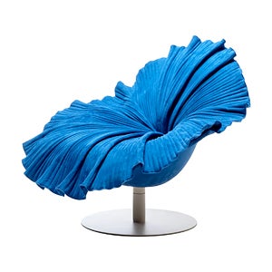 Kenneth Cobonpue Bloom Swivel Lounge Chair, New