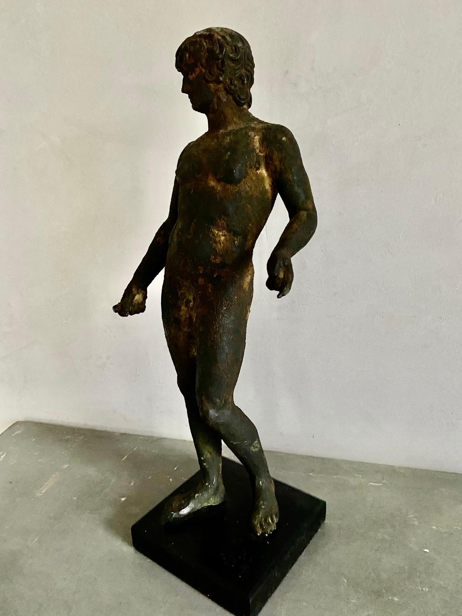 Classical Bronze Male Nude Sculpture For Sale At Stdibs Bronze Male Sculpture