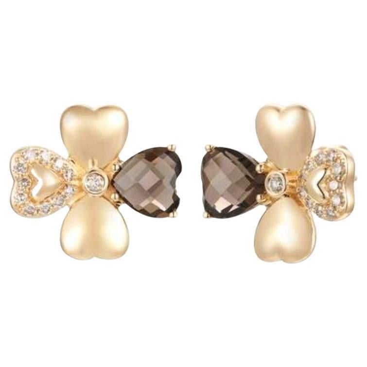 Le Vian Earrings Featuring Chocolate Diamonds Nude Diamonds For Sale