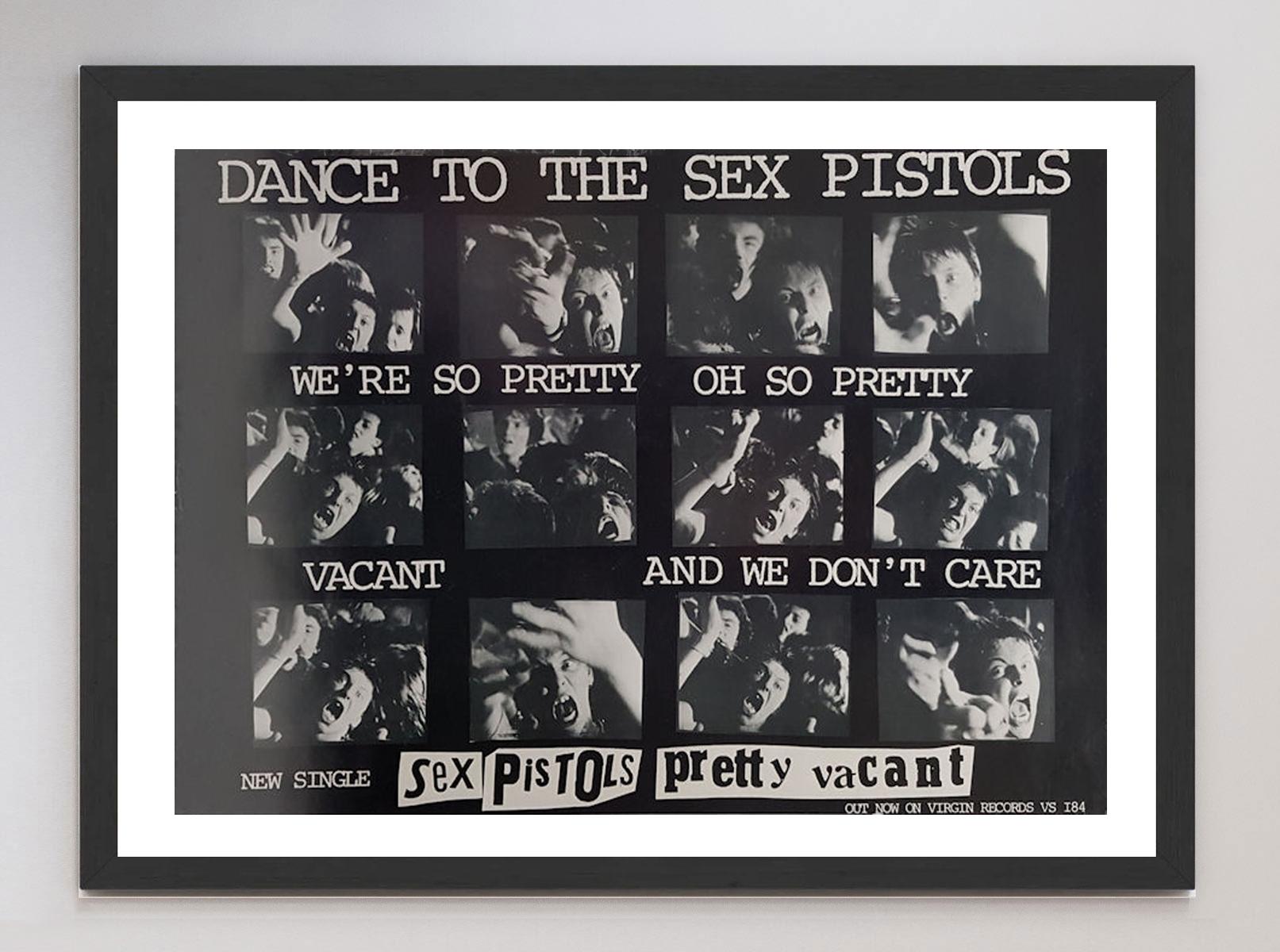 Sex Pistols Pretty Vacant Original Vintage Poster At 1stDibs