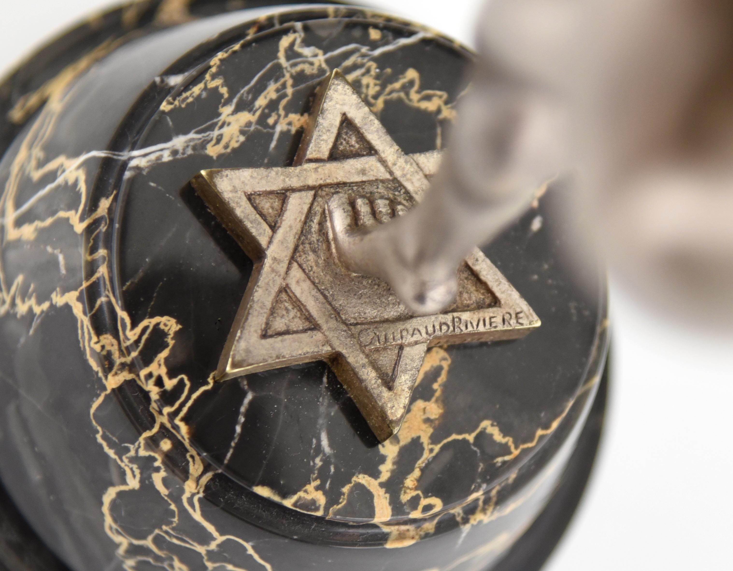 Stella Art Deco Bronze Sculpture Nude Ball Dancer Maurice Guiraud Rivi Re At Stdibs