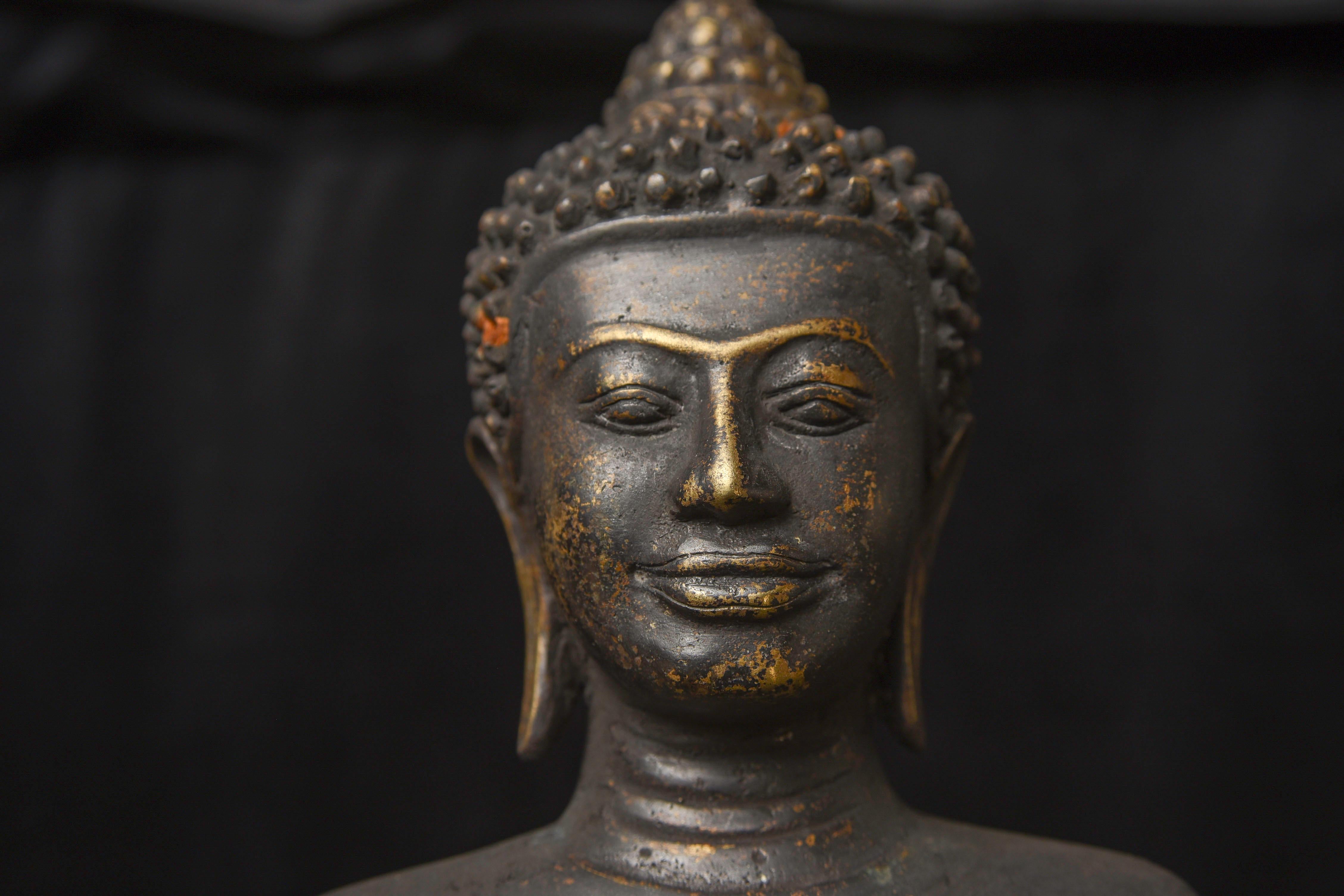 13thC. Fantastic, Southern Thai Buddha with a strong Khmer. 13