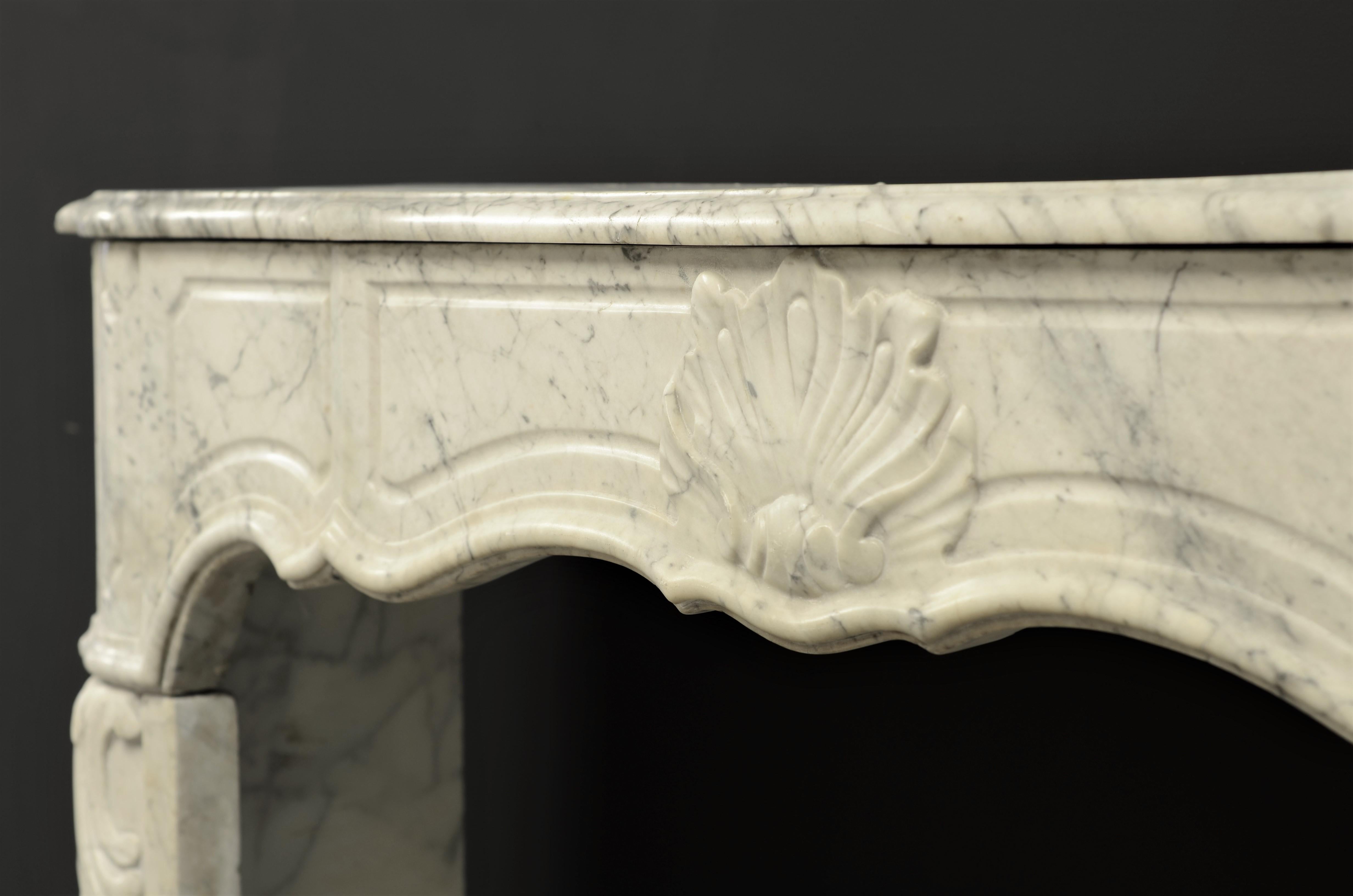 18th Century French Régence Fireplace Mantel 4