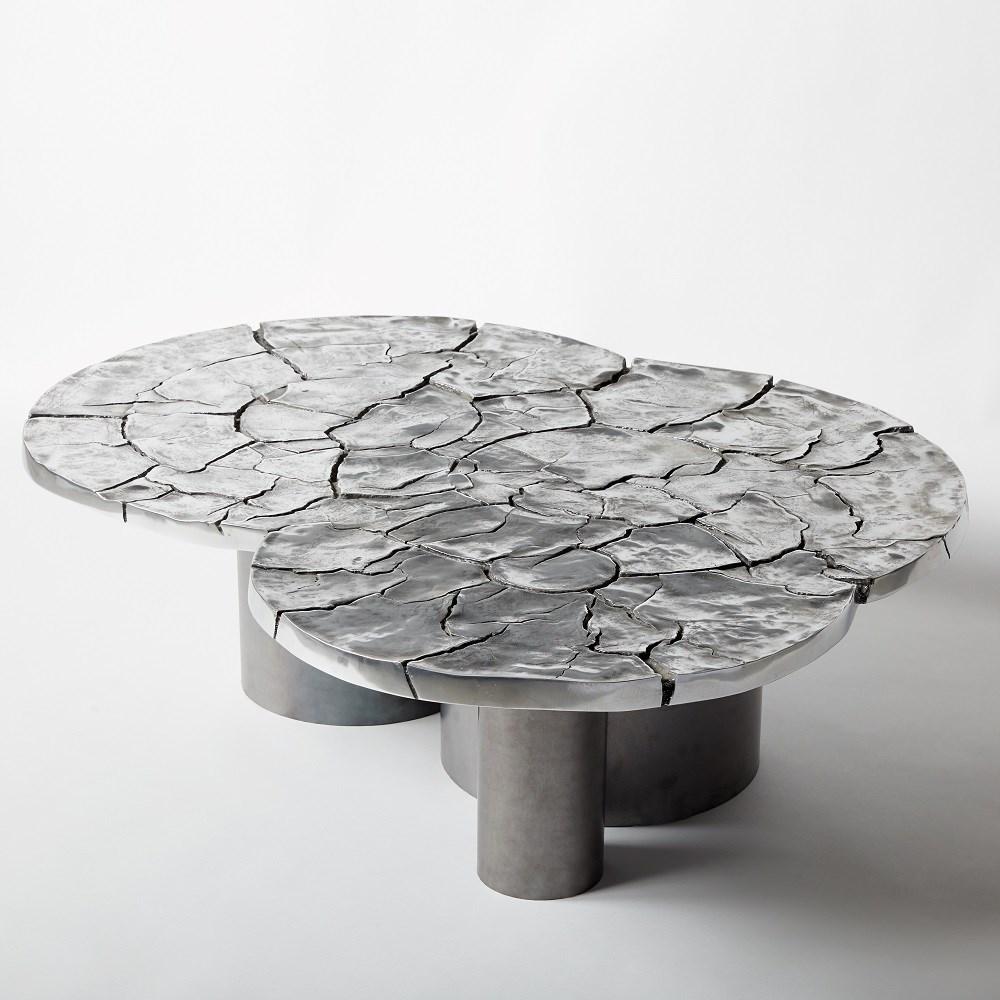 Moderne Table basse 3 Dry Drops d'Erwan Boulloud en vente