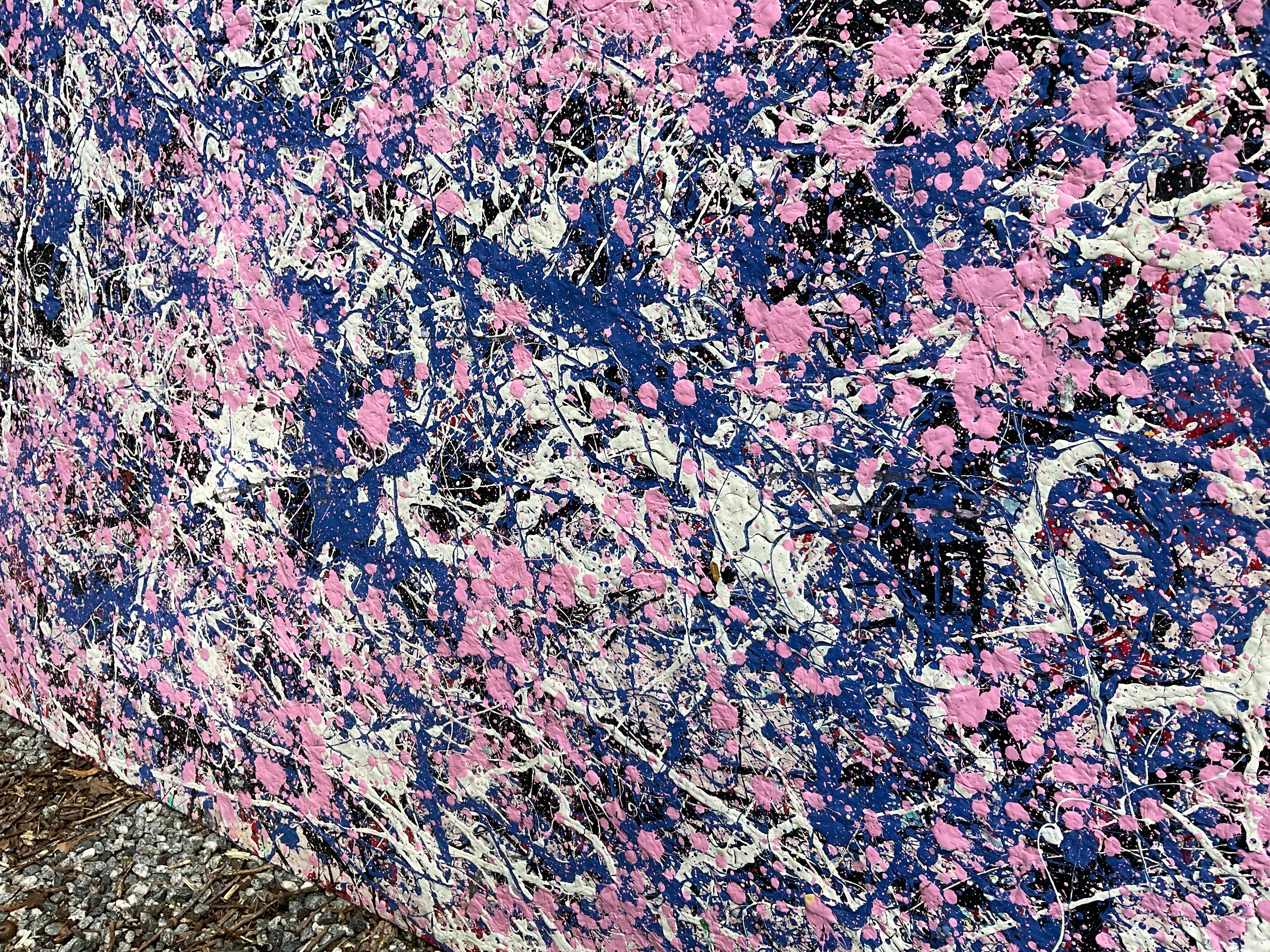 : Expresionismo Abstracto Pintura Acrílica de John Frates Artista Americano en venta 3