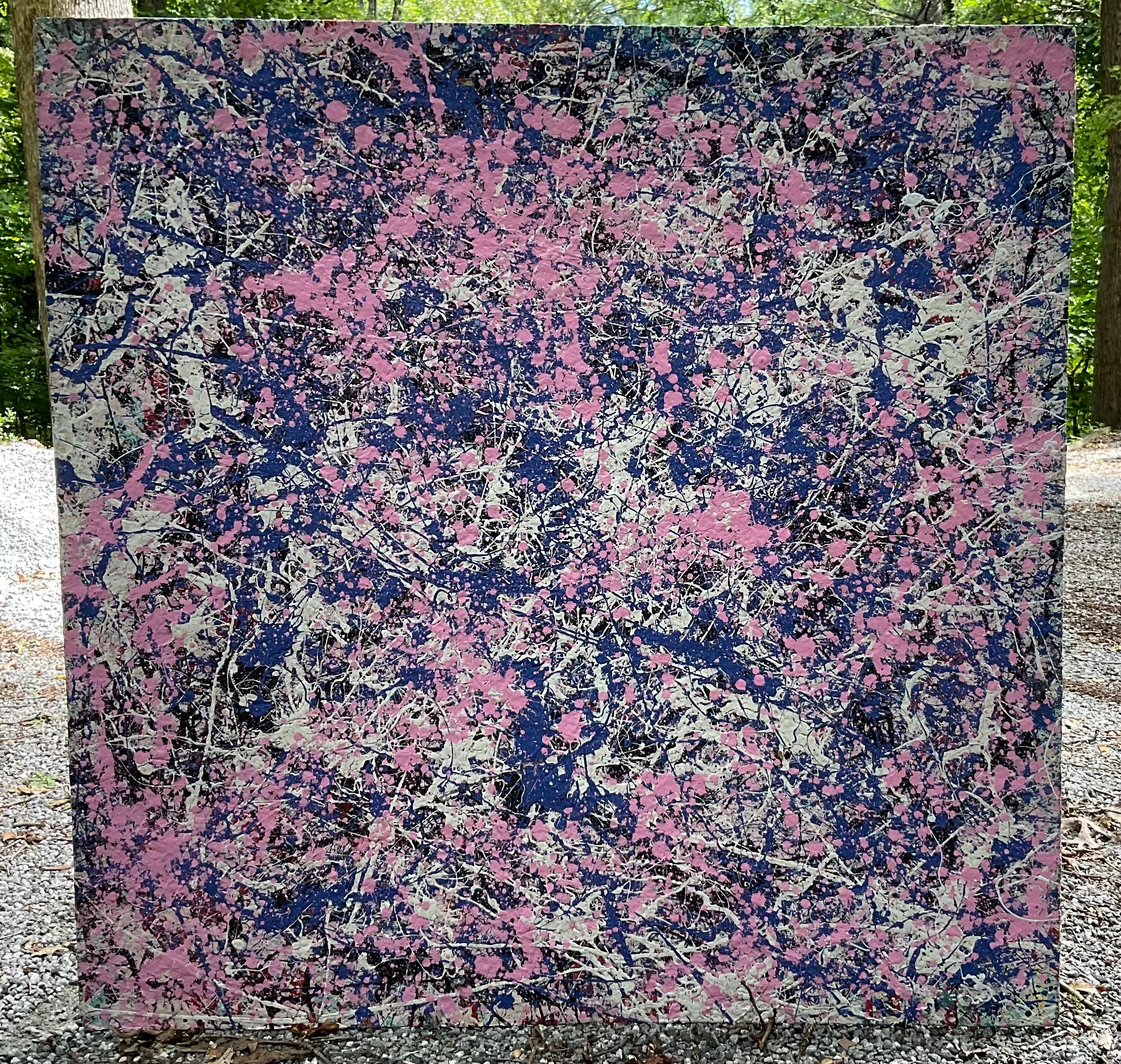 : Expresionismo Abstracto Pintura Acrílica de John Frates Artista Americano en venta 5