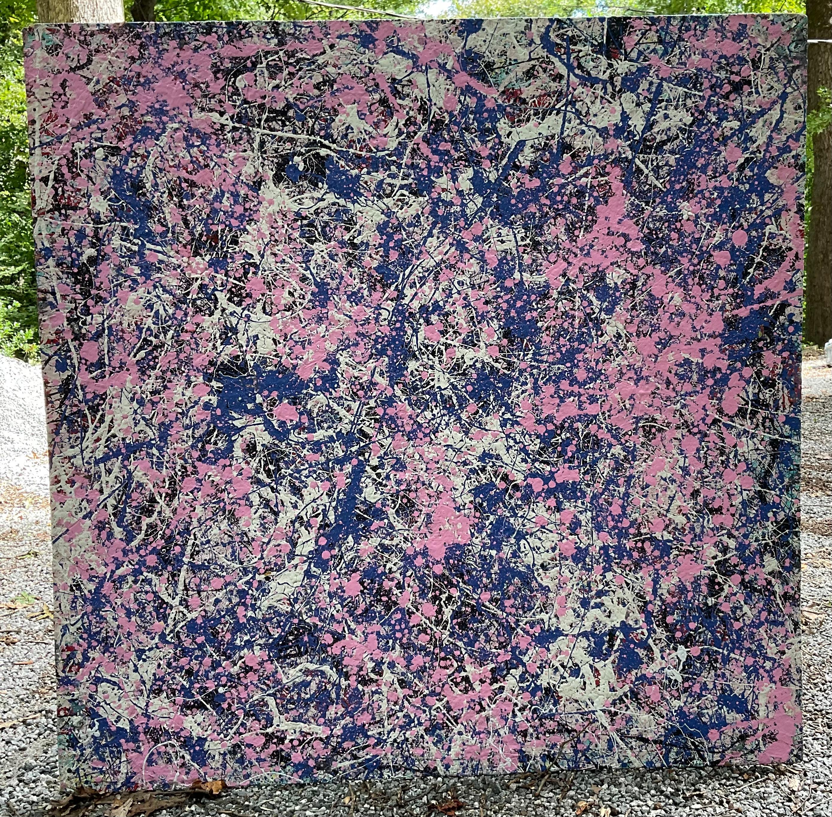 : Expresionismo Abstracto Pintura Acrílica de John Frates Artista Americano en venta 6