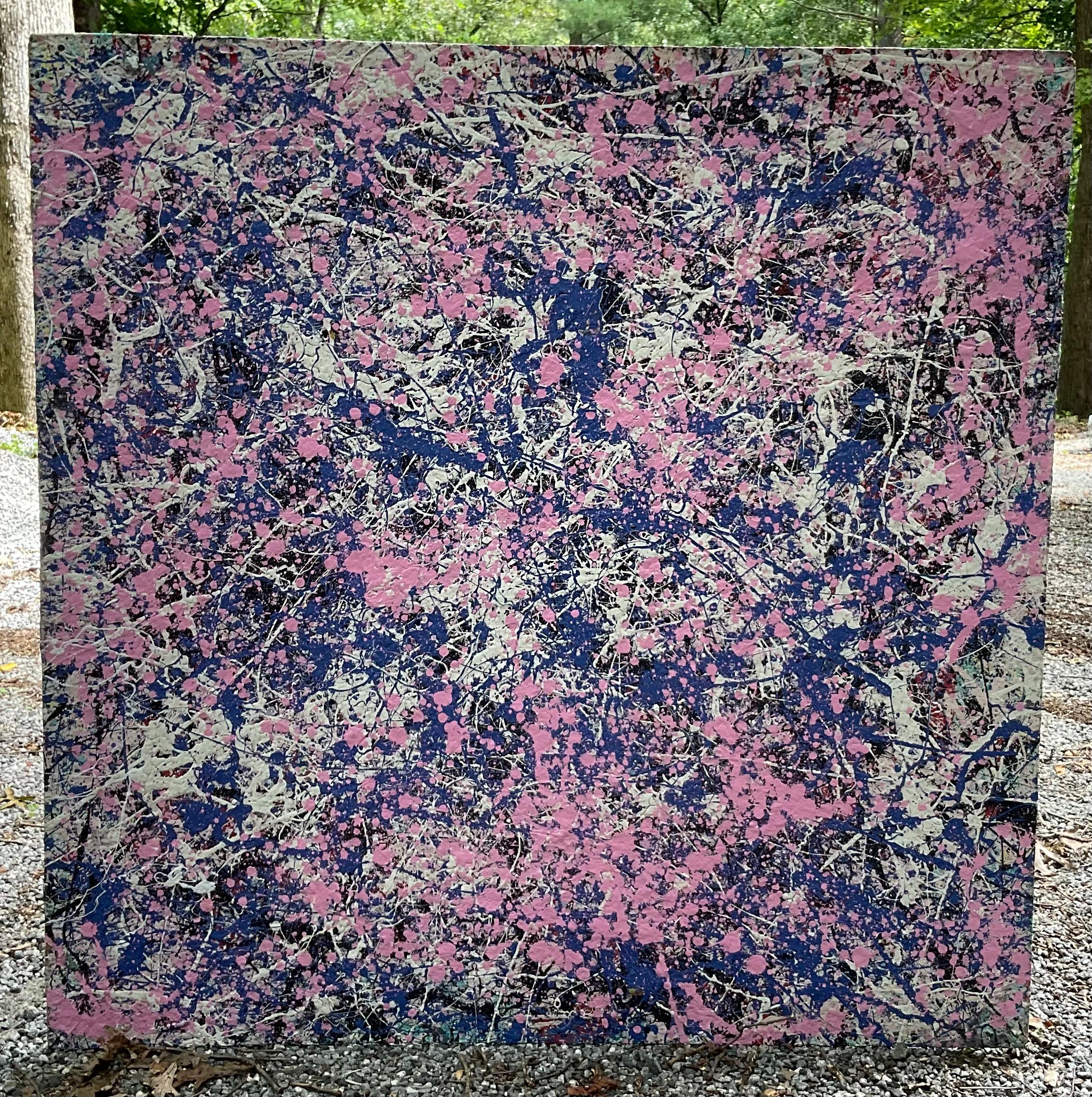 : Expresionismo Abstracto Pintura Acrílica de John Frates Artista Americano en venta 7