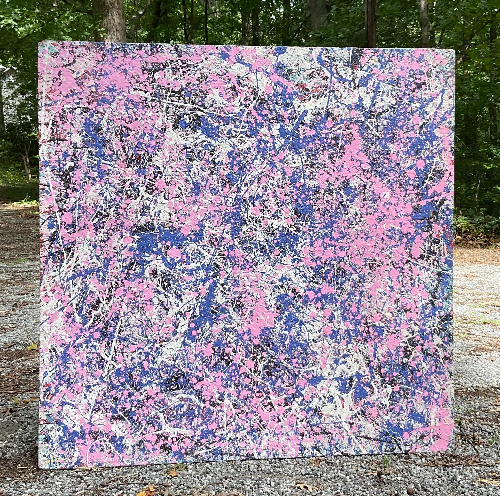 : Expresionismo Abstracto Pintura Acrílica de John Frates Artista Americano en venta 8
