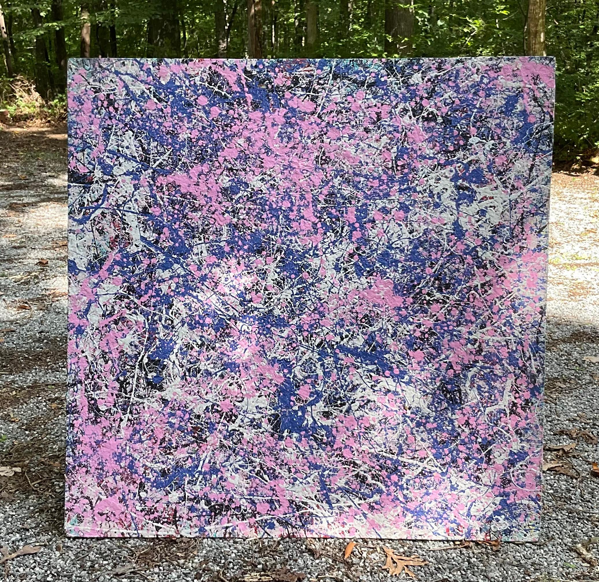 : Expresionismo Abstracto Pintura Acrílica de John Frates Artista Americano en venta 10