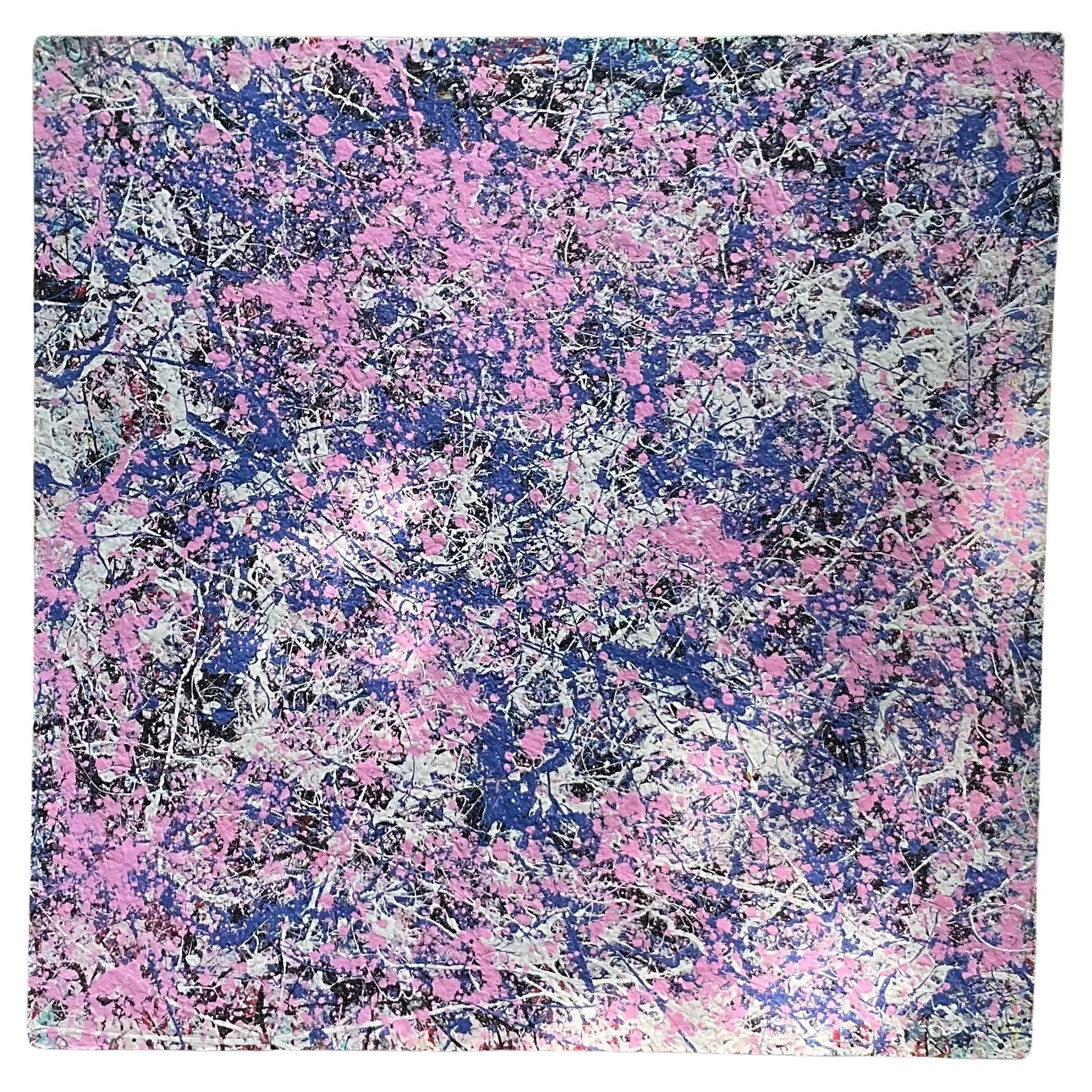 : Abstract Expressionism Acrylic Painting by John Frates American Artist
