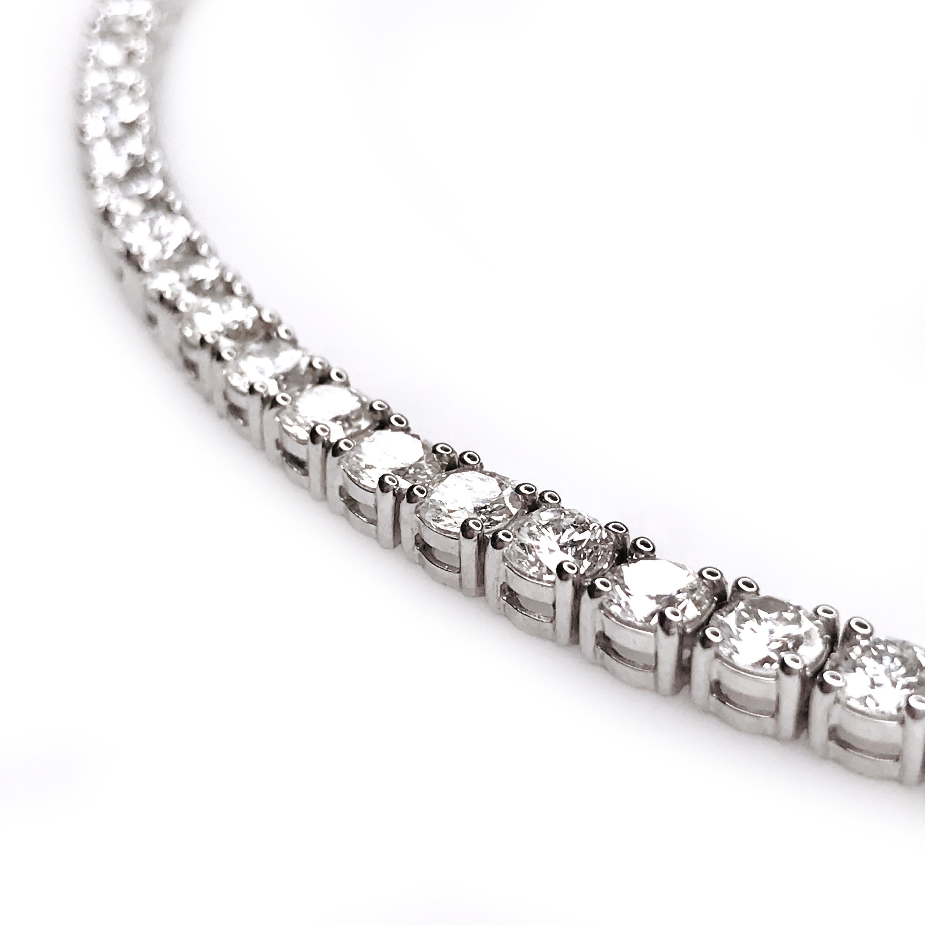 eternity diamond necklace
