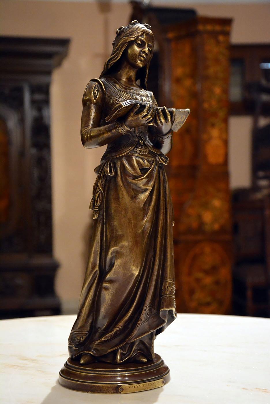 marcel debut bronze sculpture