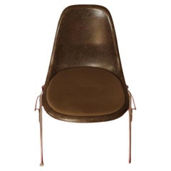 Charles & Ray Eames Herman Miller DSS Fibreglass Upholstered Chair 1980s
