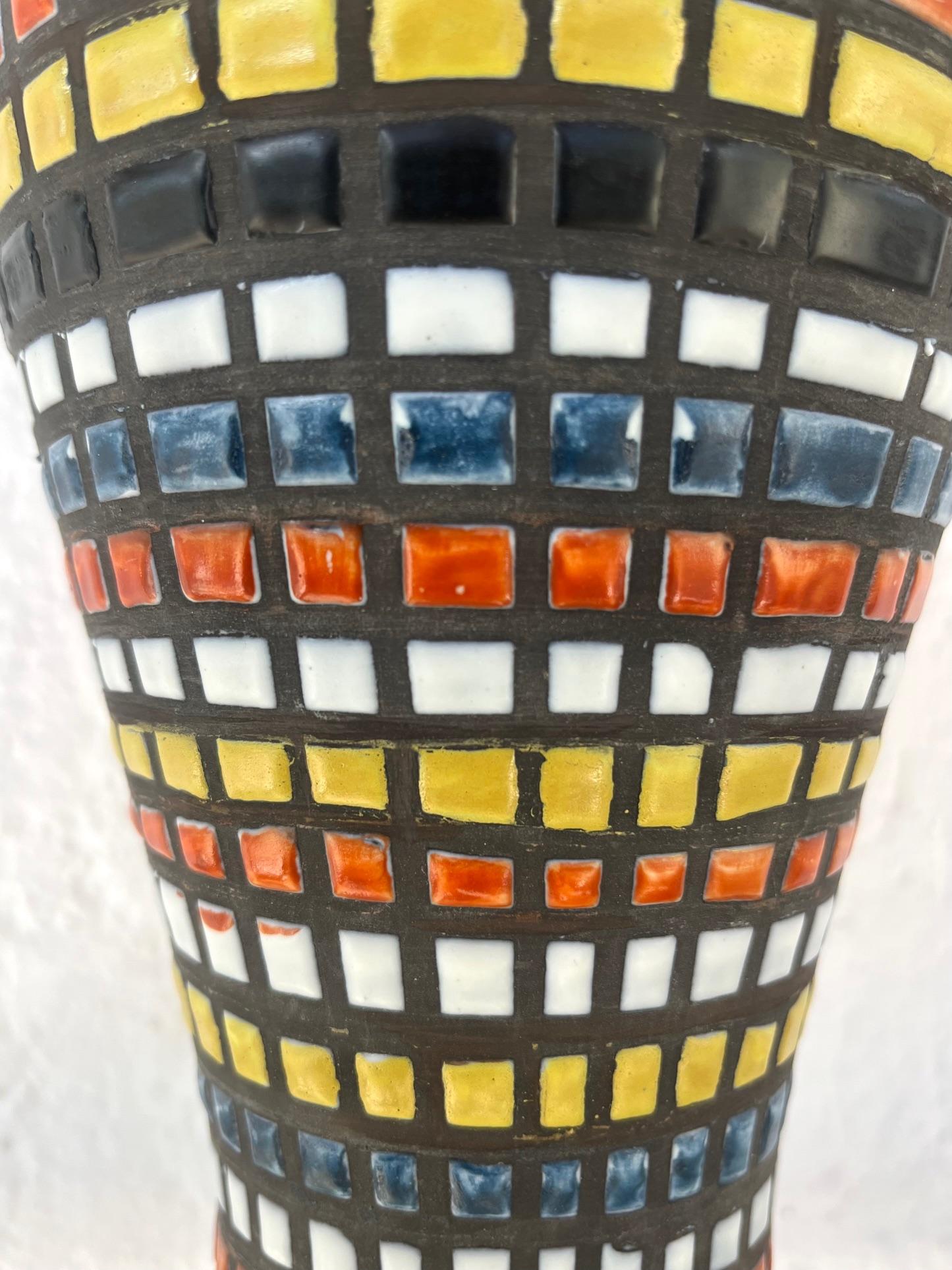 Smaltato Vaso in ceramica smaltata 