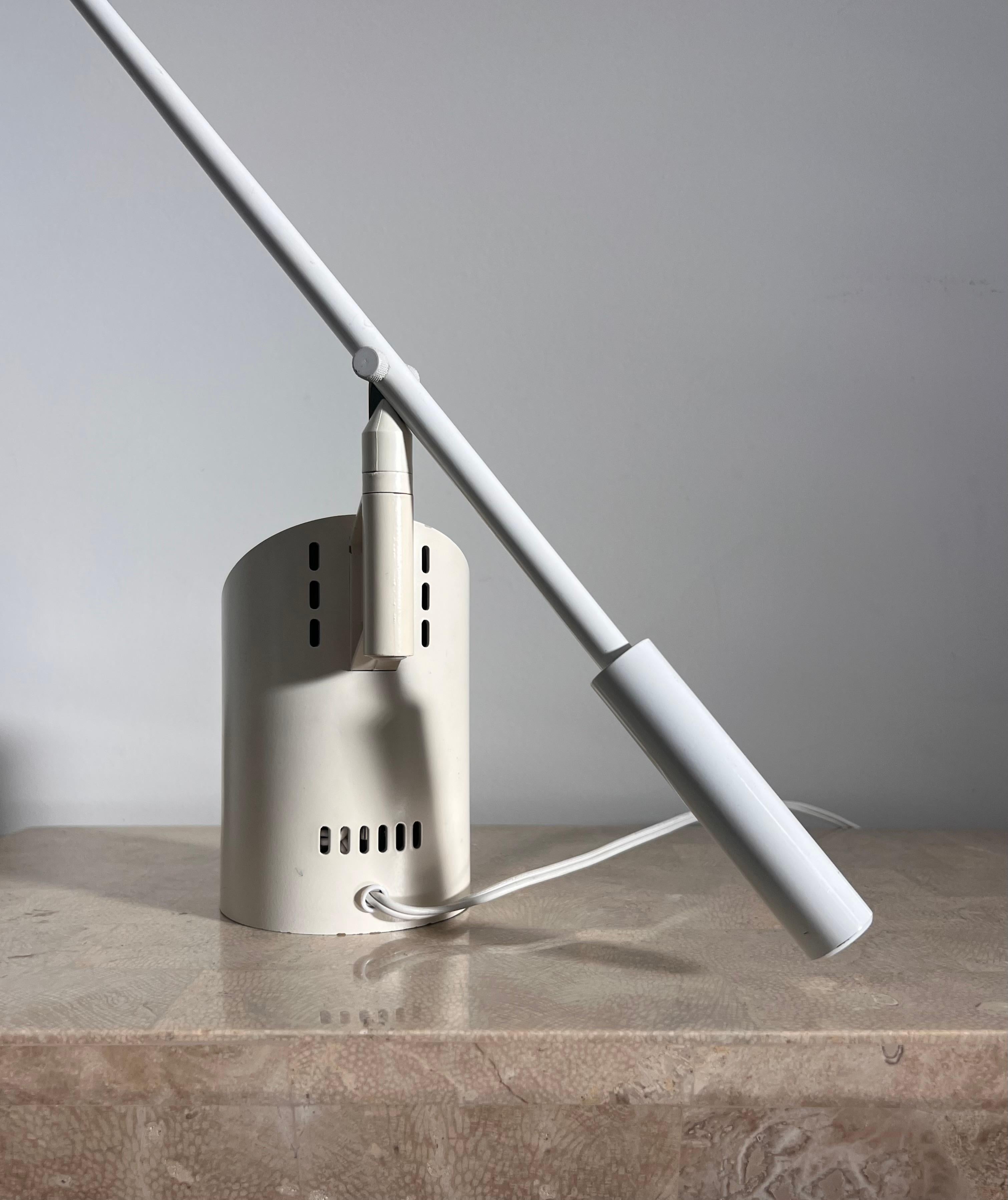 « Feather » Task Lamp by Sonneman for Kovacs, 1989 For Sale 1