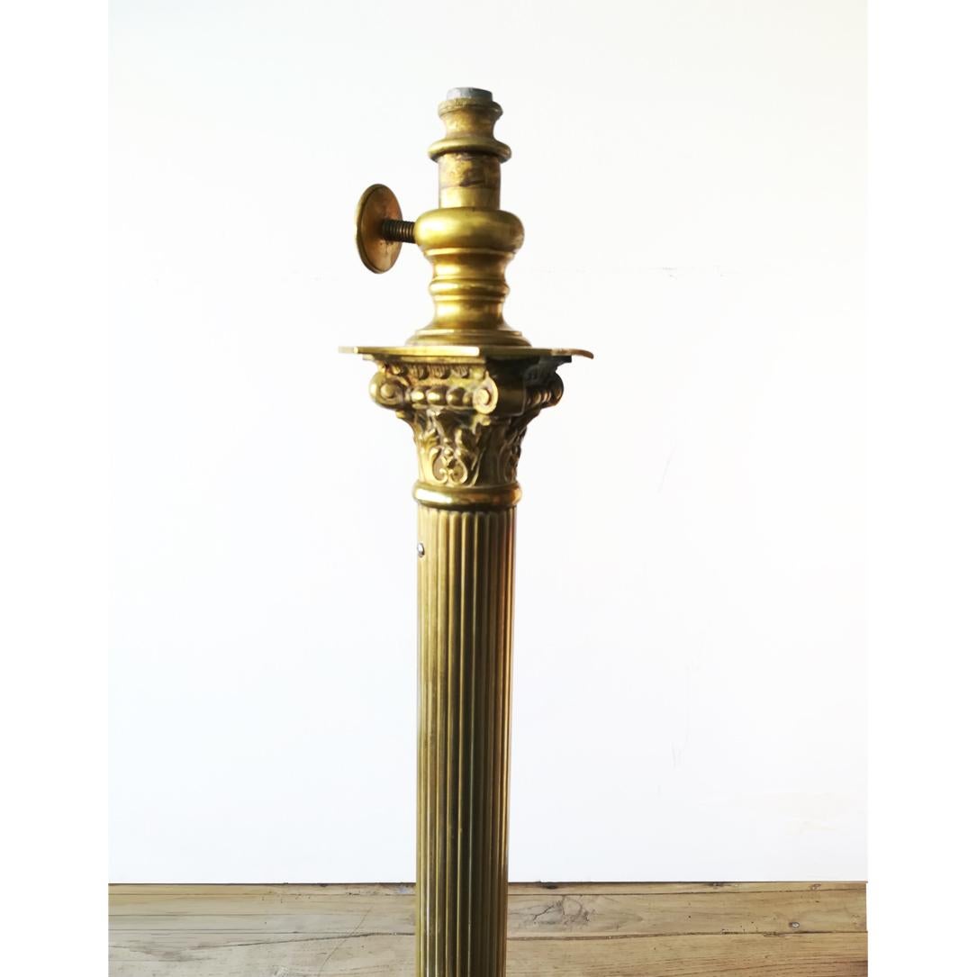 Floor Lamp in Bronze Dore Neoclassical or Empire Style, France, 20th Century 6