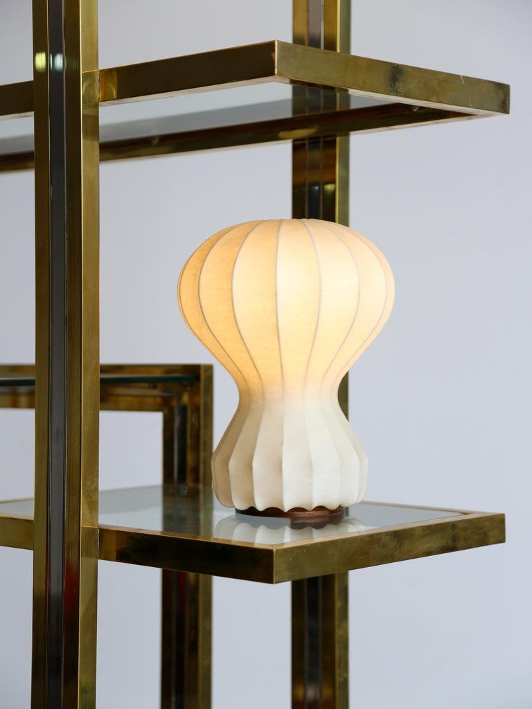 Lampe de table Cocoon par Achille and Pier Giacomo Castiglioni pour Flos  sur 1stDibs