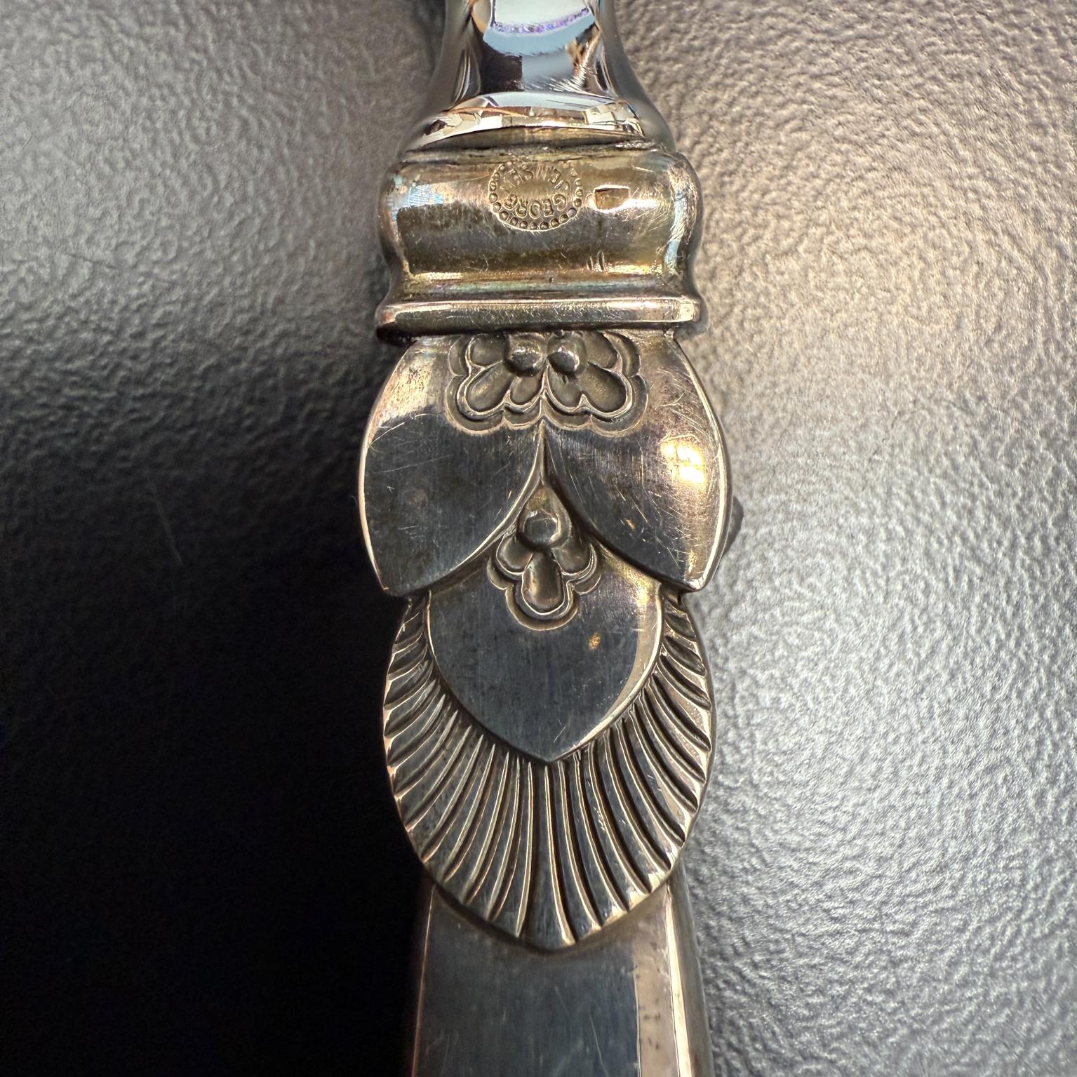 Georg Jensen Sterling Silver Cactus Bottle Opener Denmark For Sale 4