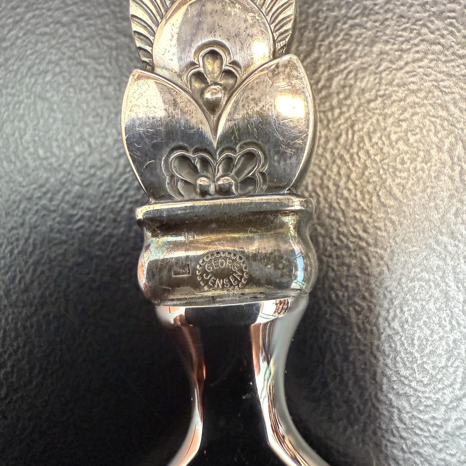 Georg Jensen Sterling Silver Cactus Bottle Opener Denmark For Sale 5