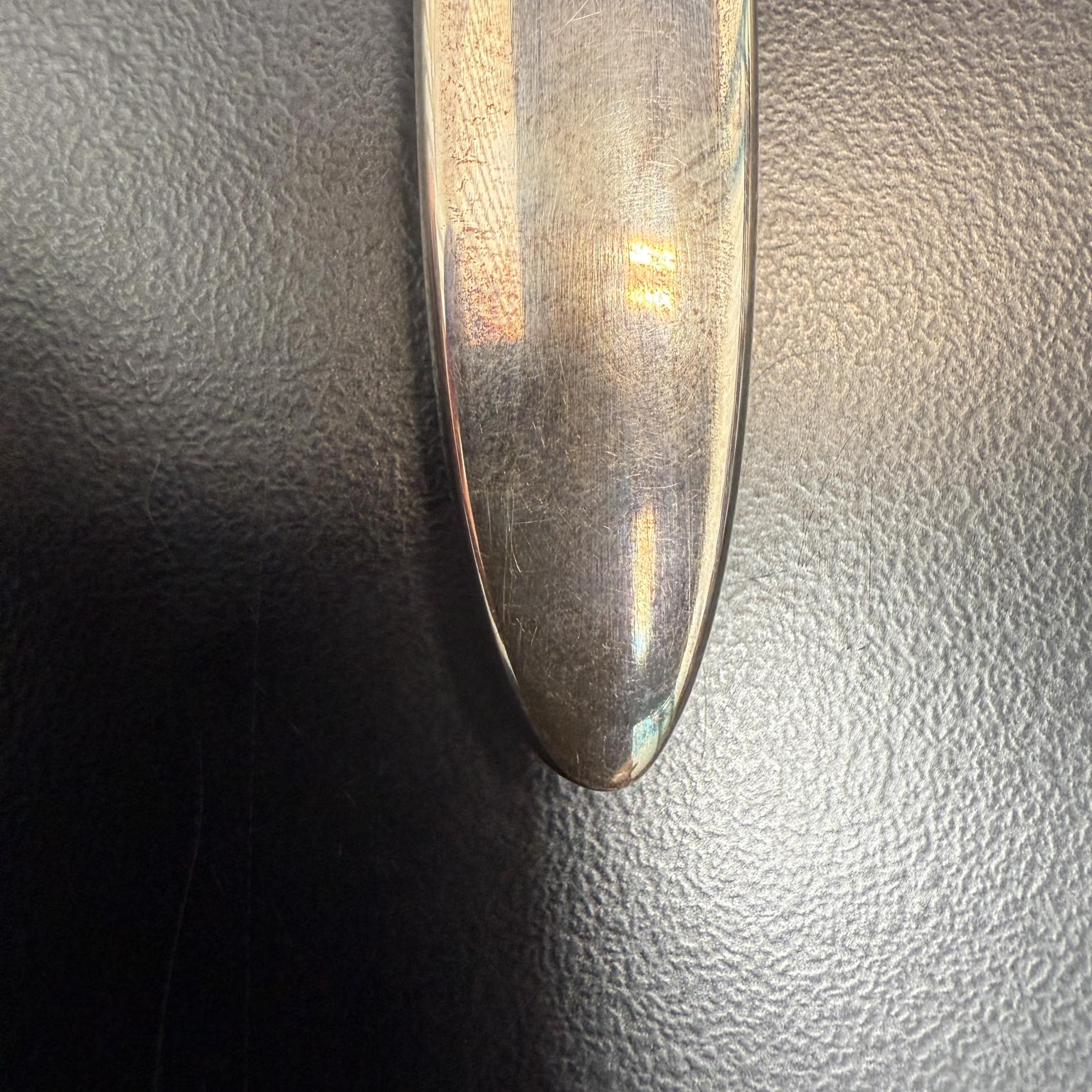 20th Century Georg Jensen Sterling Silver Cactus Bottle Opener Denmark For Sale