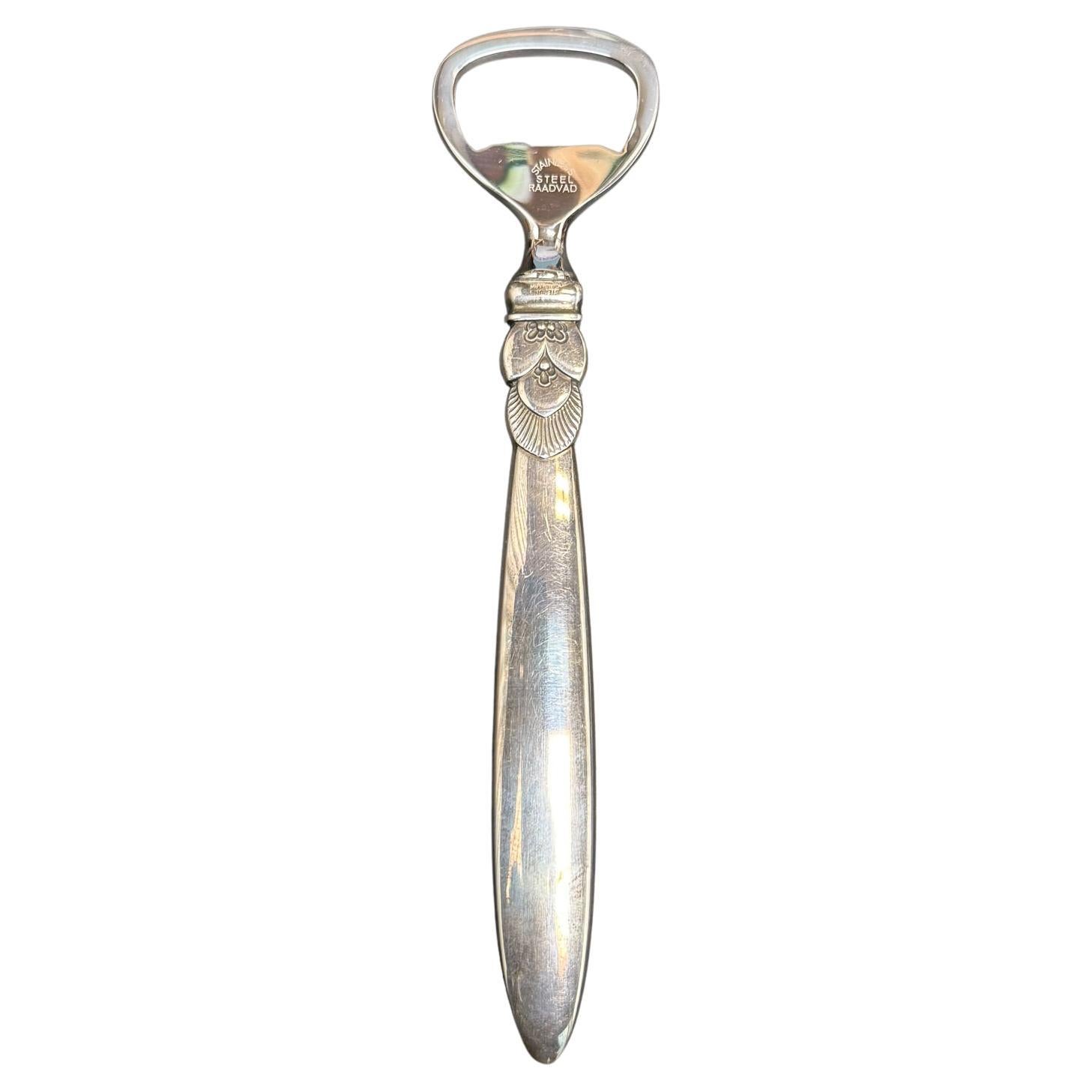 Georg Jensen Abrebotellas Cactus Plata de Ley Dinamarca