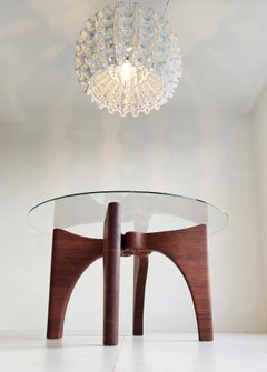 " GRIP dining"  solid bamboo sculptural, dining tablebase or complete table