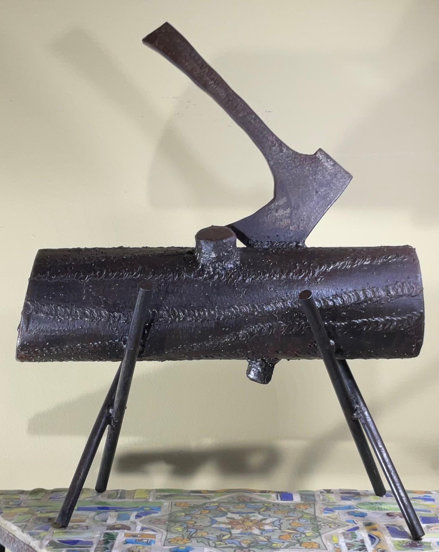 : Escultura de acero forjado a mano 
