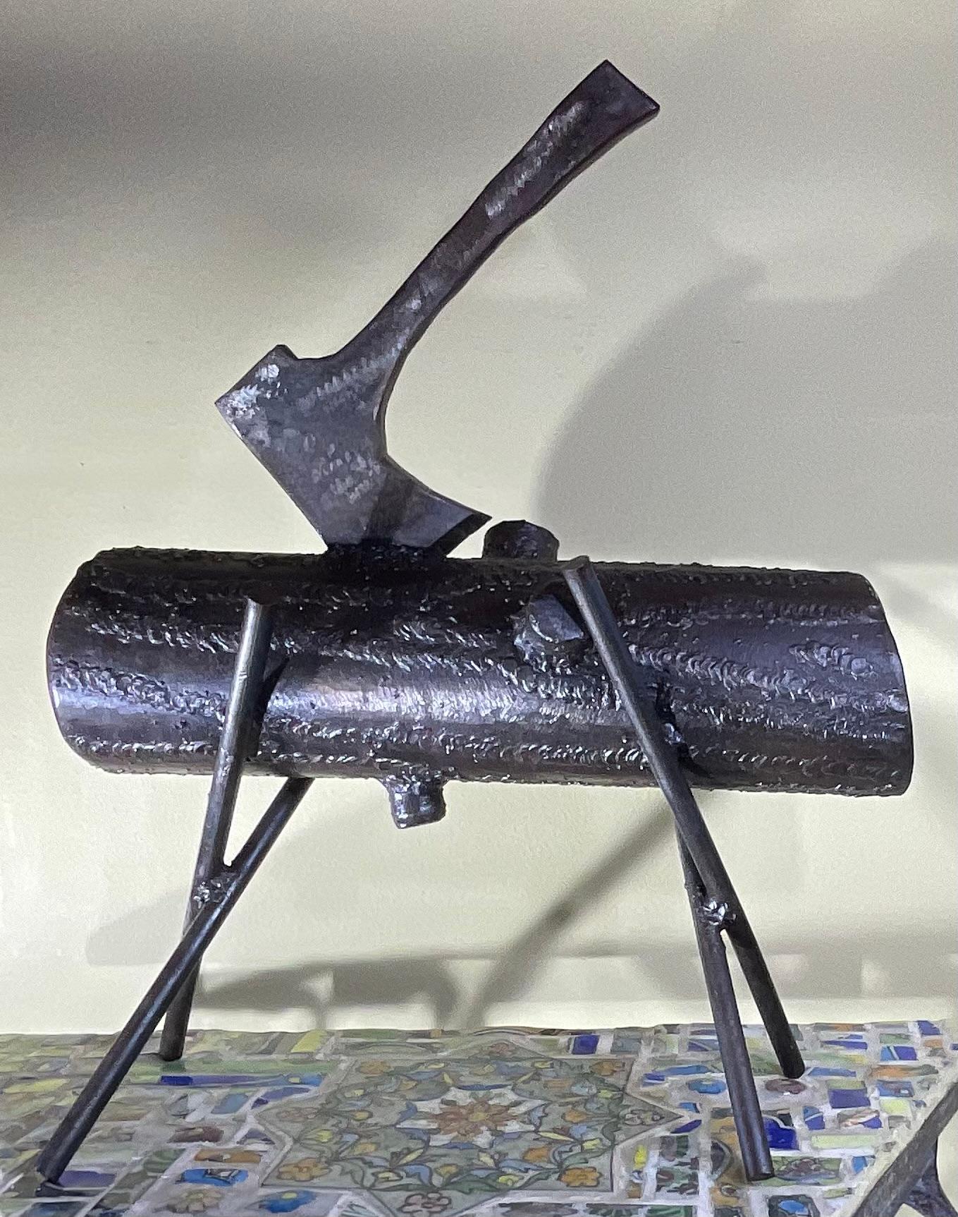 : Escultura de acero forjado a mano 