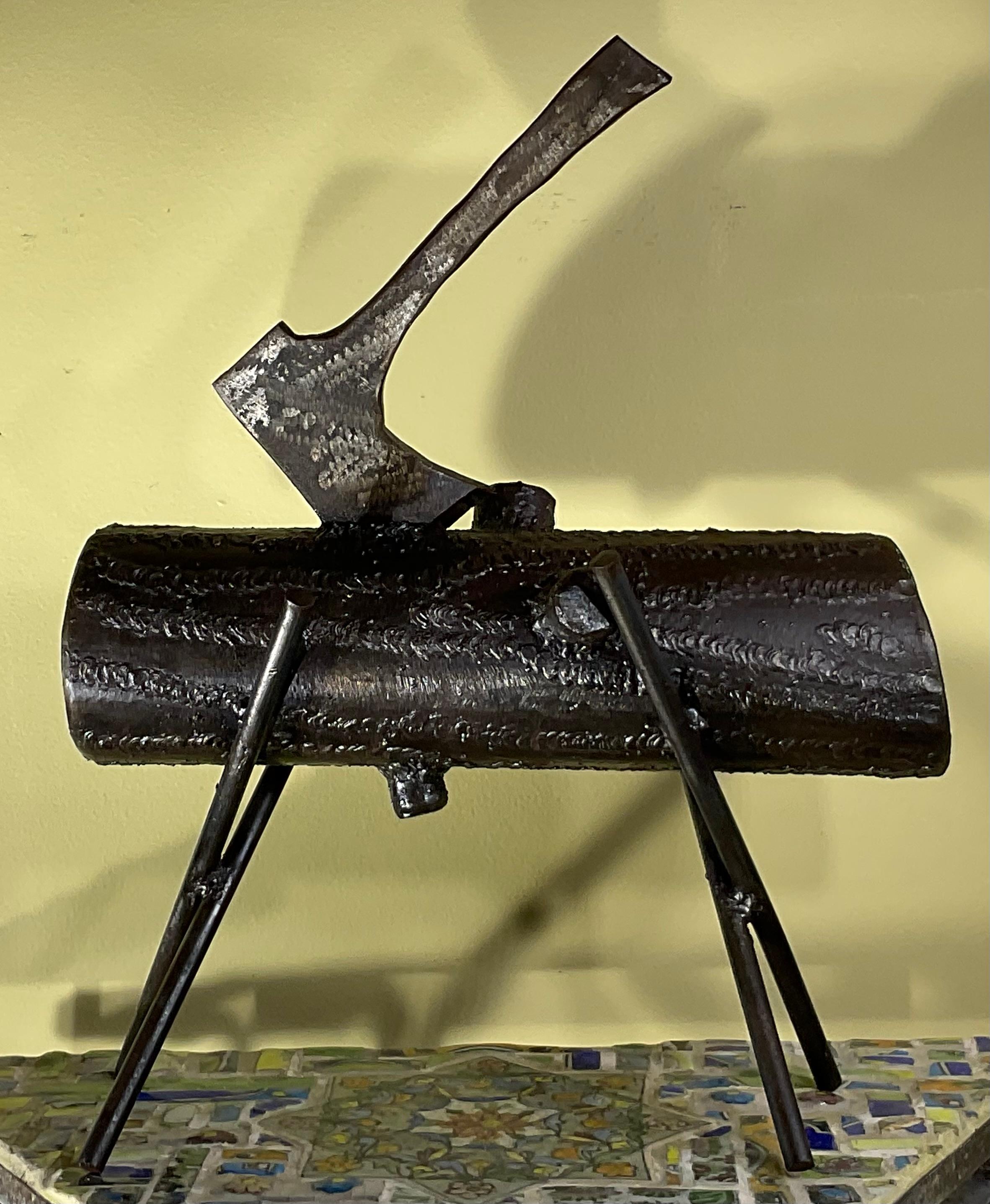 Esta cautivadora escultura, titulada 