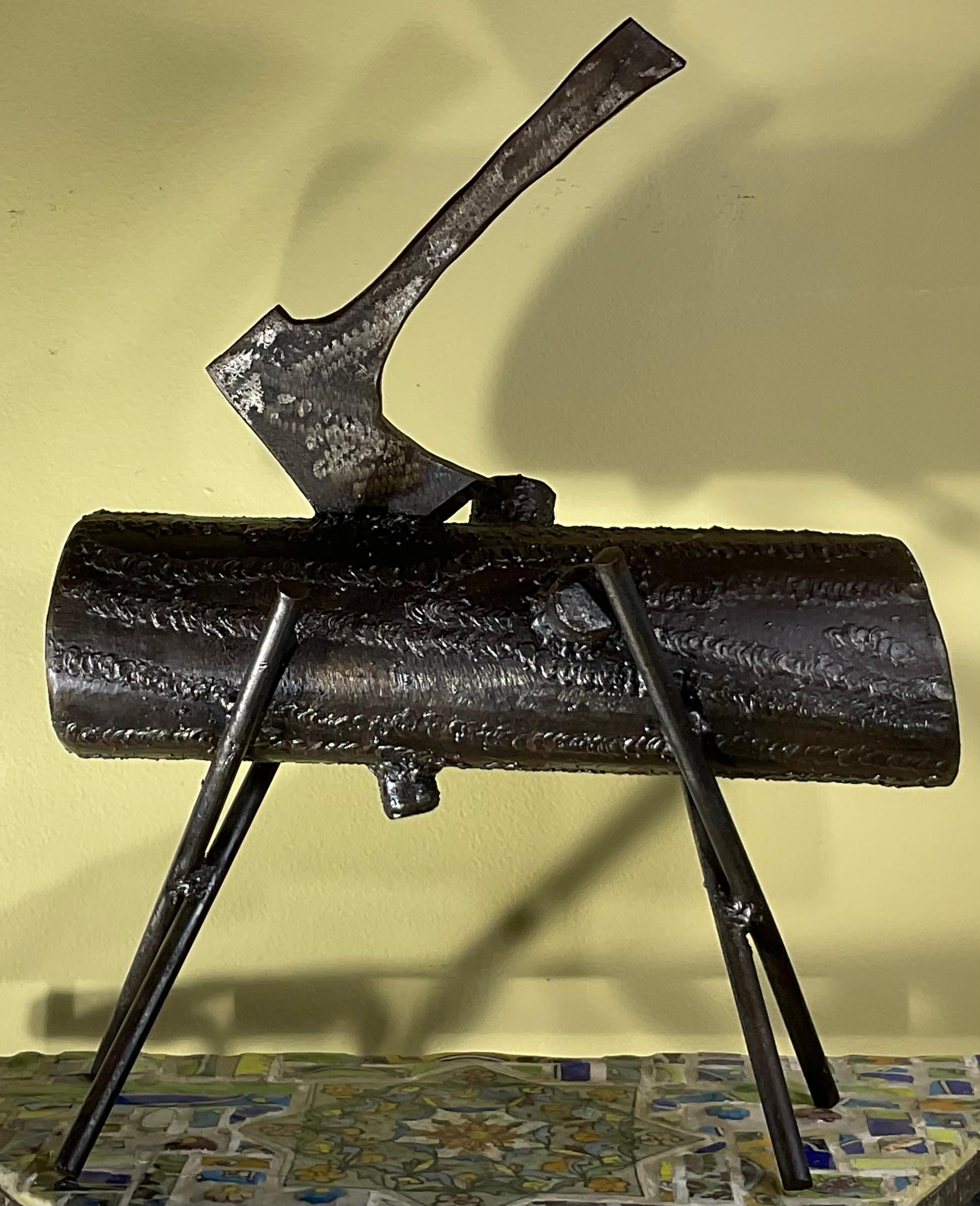 : Escultura de acero forjado a mano 
