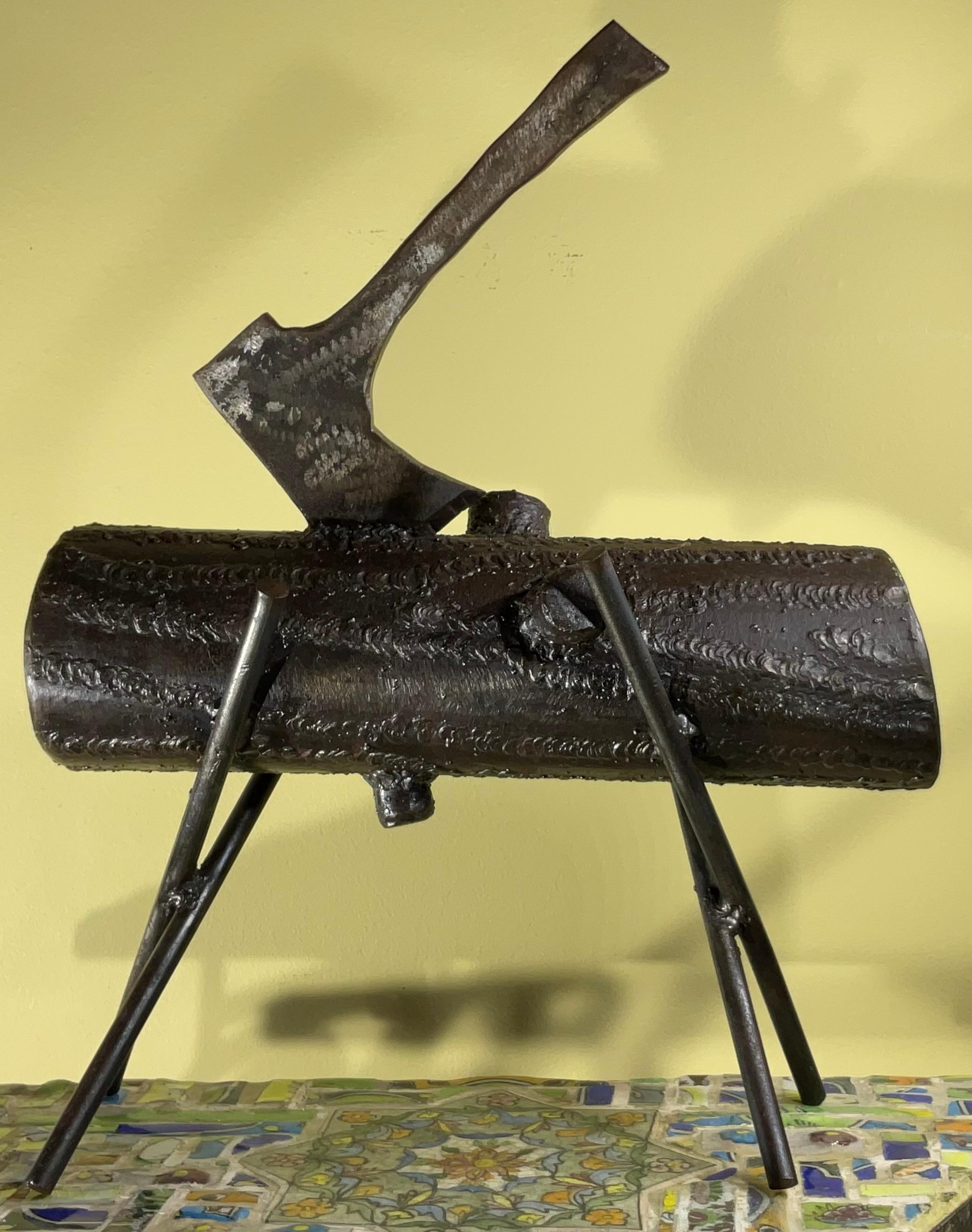 : Escultura de acero forjado a mano 