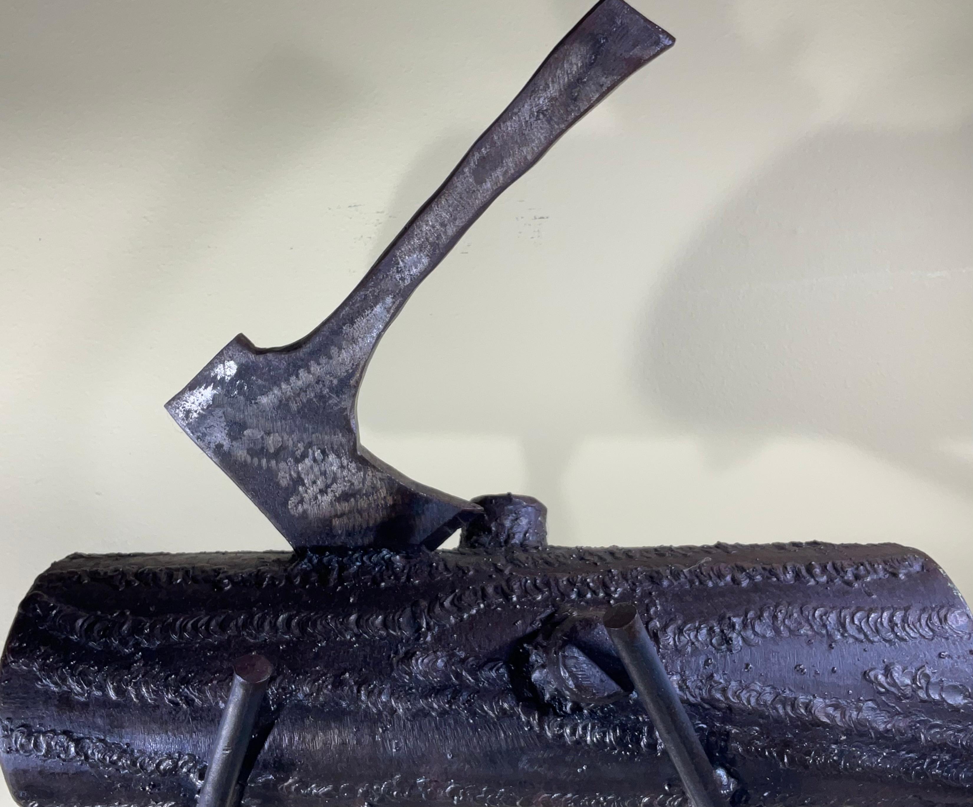 : Escultura de acero forjado a mano 