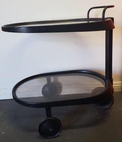 Italian Modern Tea Trolley Bar Cart by Cesare Lacca, 1950s