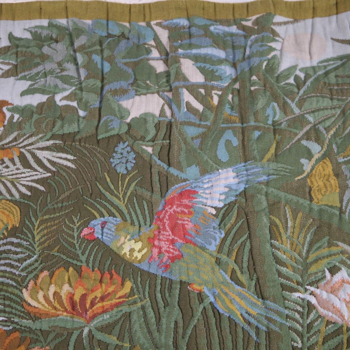 « Jungle » wool tapestry For Sale 4