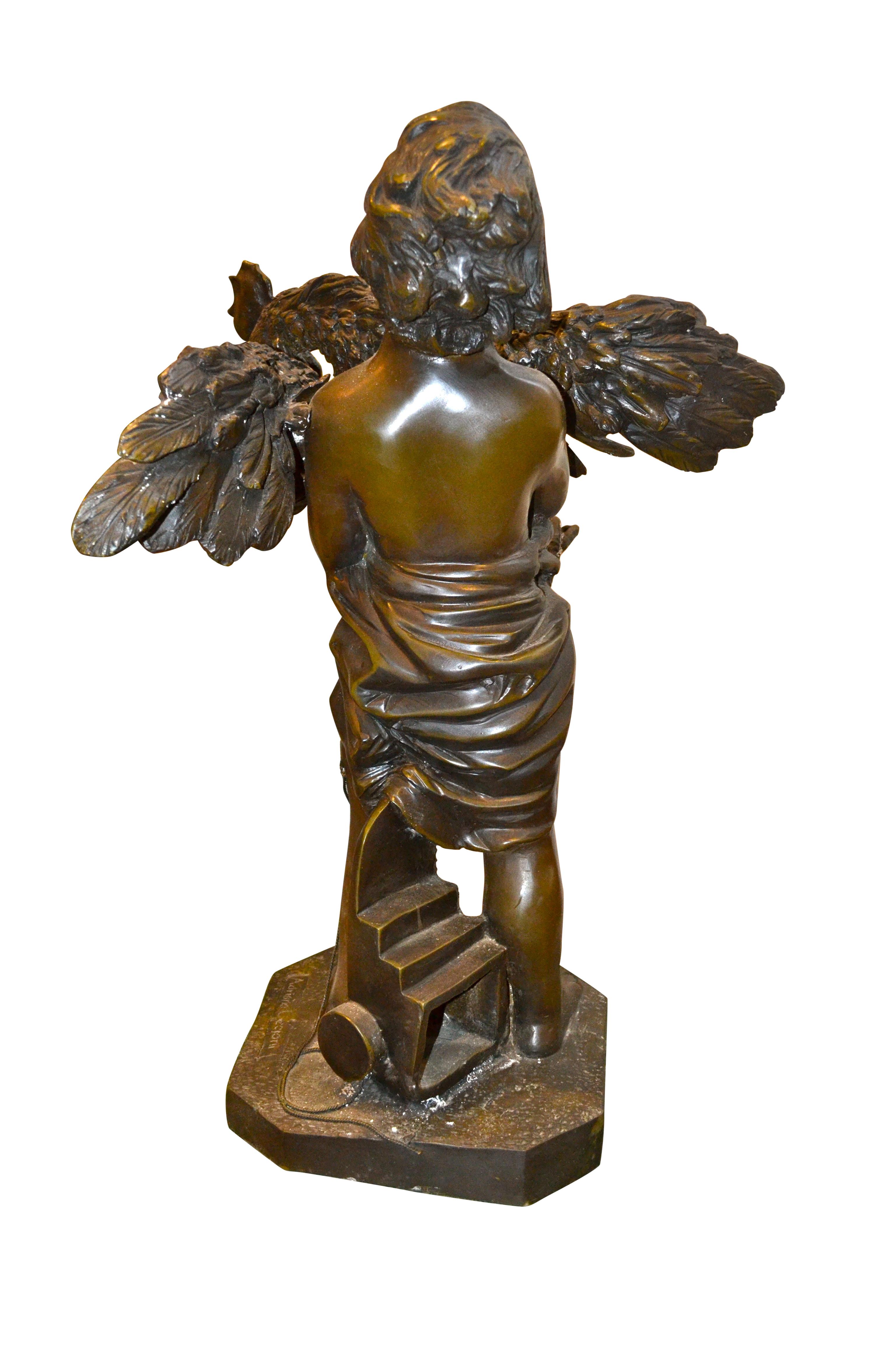 Moulage  Statue en bronze d'une  