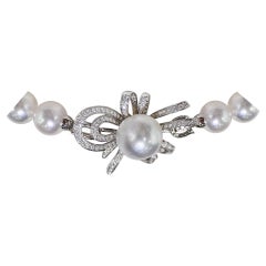 【 Lustre Arc】Convertible Collier à pendentifs en perles d'Aurora et d'Akoya