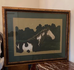 " Moon and Horse " Lithograph by Jamie Wyeth