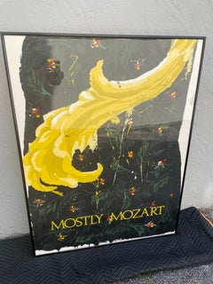 " Mostly Mozart " Limited Edition Serigraph by Robert Zakanitch
