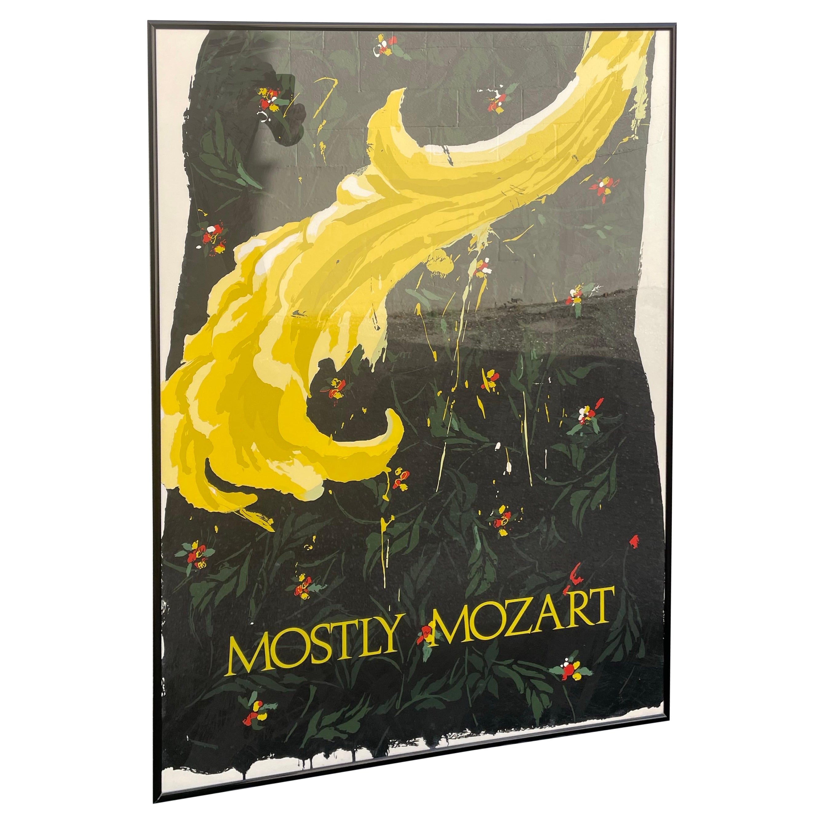 " Mostly Mozart " Limited Edition Serigraph by Robert Zakanitch For Sale