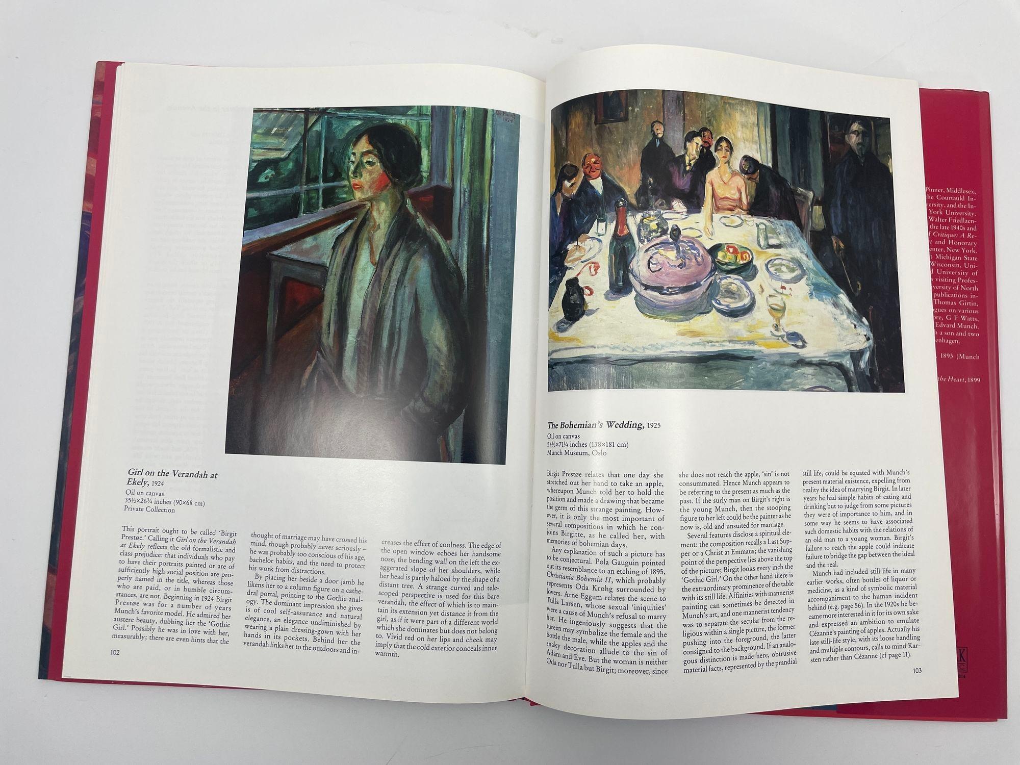 Expressionistisches Hardcover-Kunstbuch „ Munch“ von David Loshak, Erstausgabe 1990 im Angebot 7